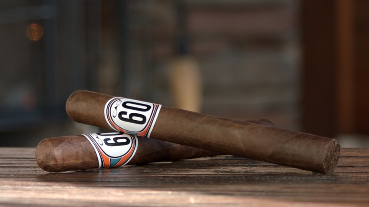 cigar advisor #nowsmoking cigar review of cao 60 torque cigars on wooden table