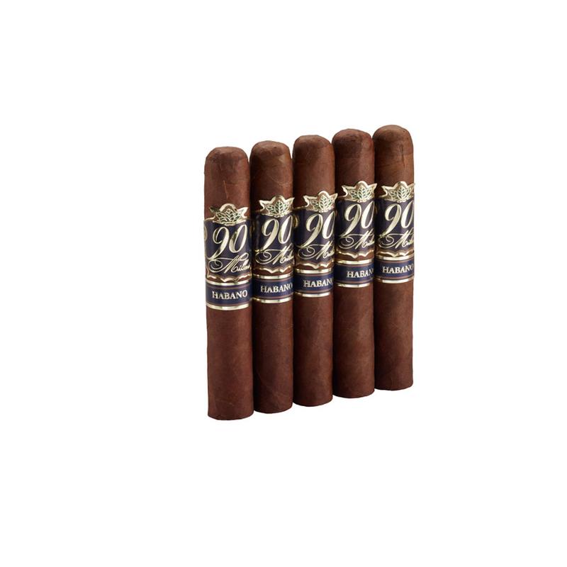 90 Millas Habano Robusto 5 Pack Cigars at Cigar Smoke Shop