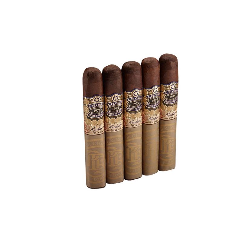 A Flores Serie Privada SP 52 Capa Maduro 5 Pack Cigars at Cigar Smoke Shop