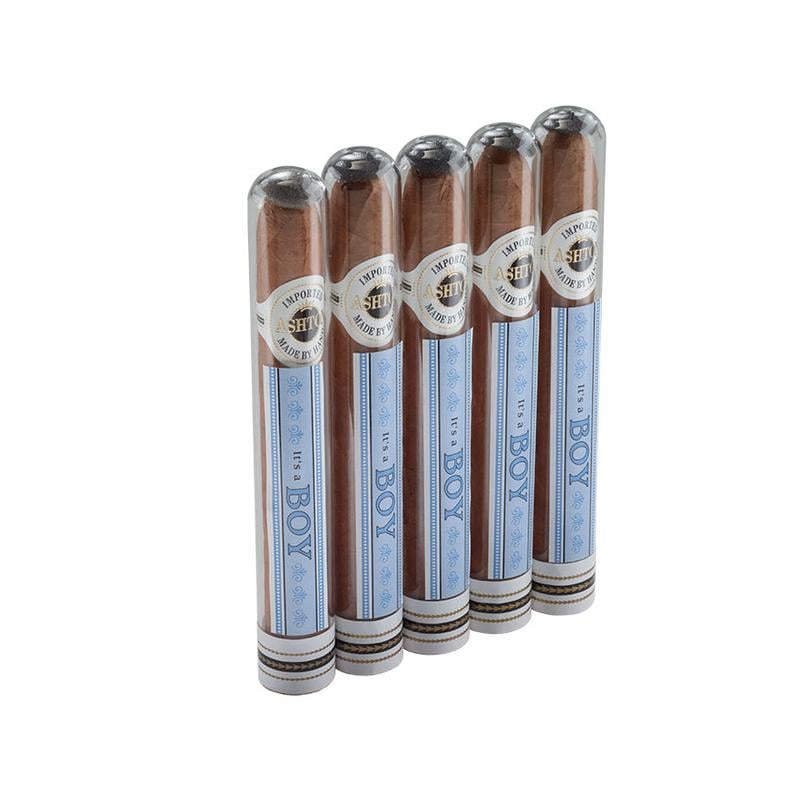 Ashton Classic New Baby Crystal Belicoso Its a Boy 5 Pack Cigars at Cigar Smoke Shop
