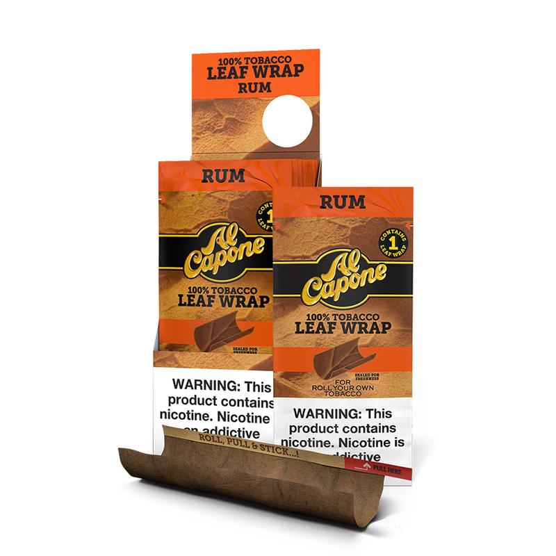 Al Capone Leaf Wrap Rum 18 Count Cigars at Cigar Smoke Shop