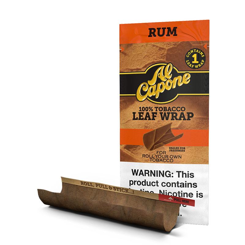Al Capone Leaf Wrap Rum Single Cigars at Cigar Smoke Shop