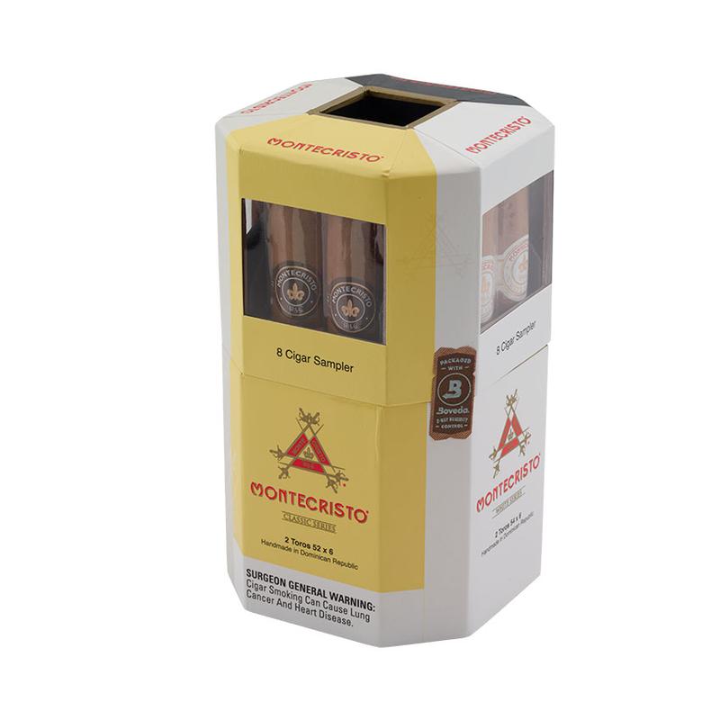 Altadis Accessories and Samplers Montecristo Core 8 Assortment Cigars at Cigar Smoke Shop