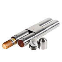 Adorini Stainless Steel Cigar Case