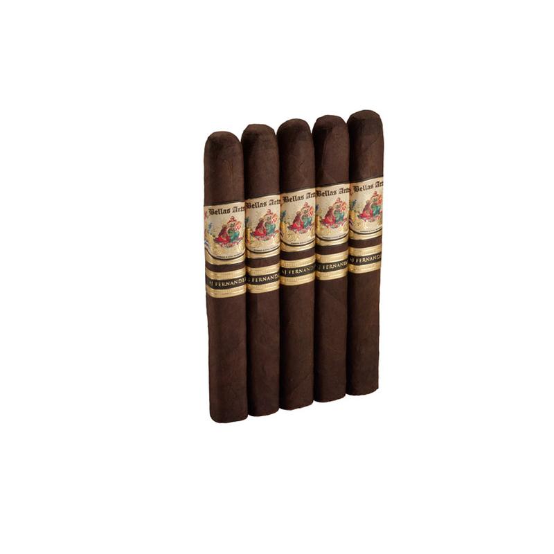Bellas Artes Maduro Short Churchill 5 Pack Cigars at Cigar Smoke Shop
