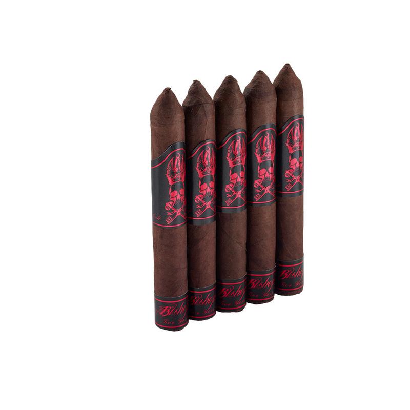 Black Label Bishops Blend Robusto 5 Pack Cigars at Cigar Smoke Shop