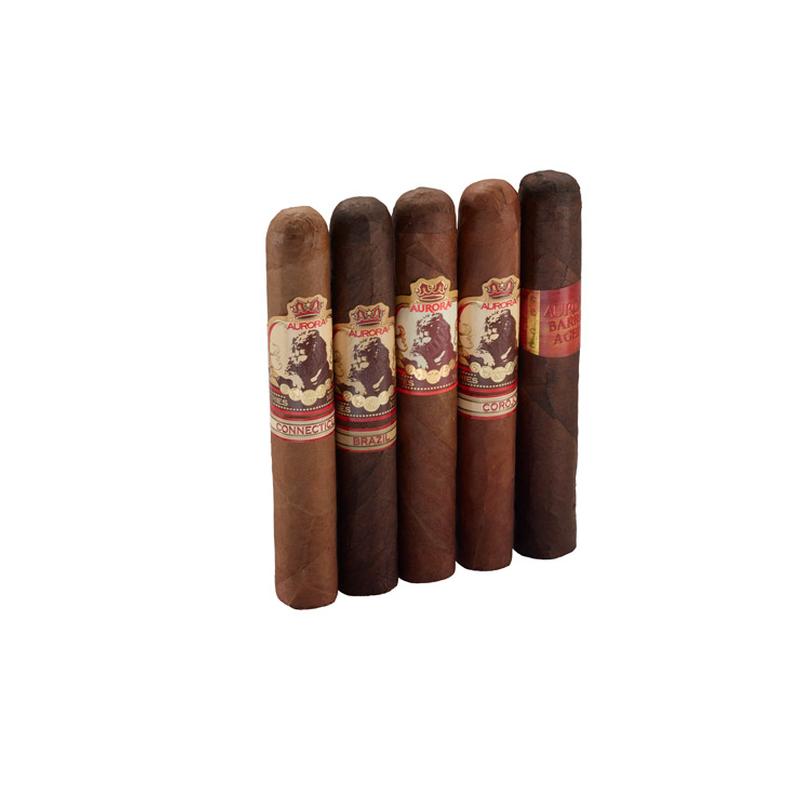 Best Of Cigar Samplers La Aurora 5 Cigar Sampler Cigars at Cigar Smoke Shop