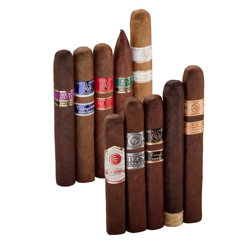 Exclusive Feature Samplers Rocky Patel 10 Cigar Sampler Cigars at Cigar Smoke Shop