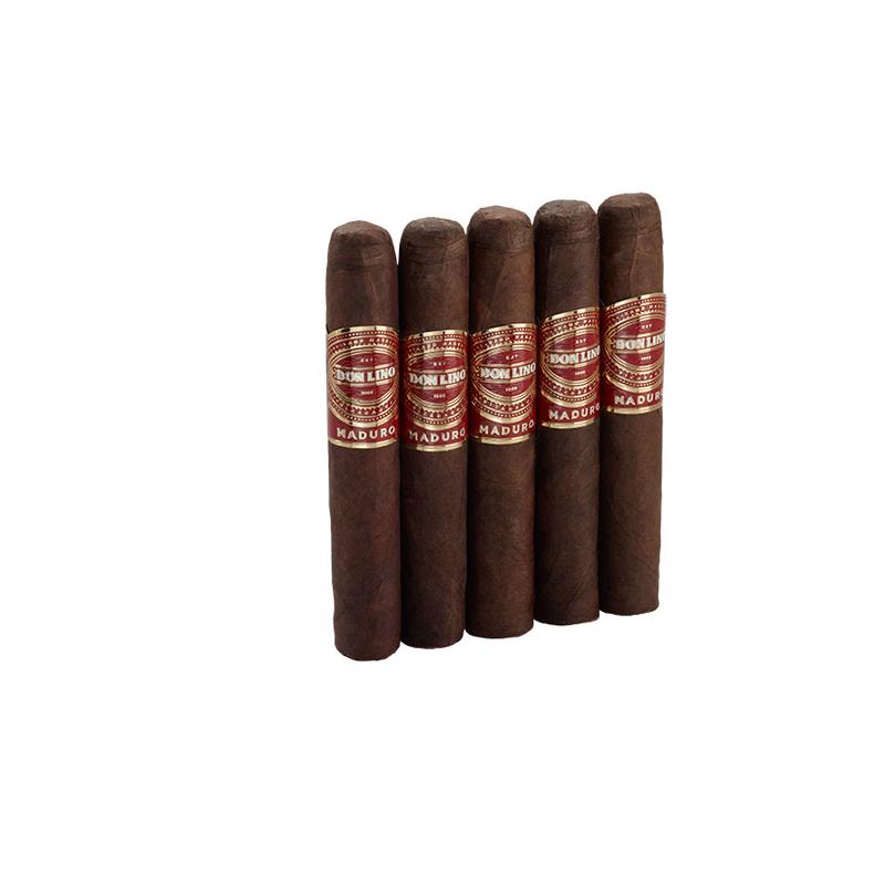 Don Lino Maduro Robusto 5 Pack Cigars at Cigar Smoke Shop
