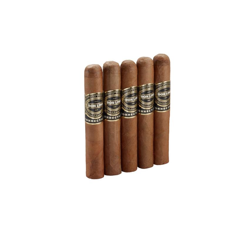 Don Lino Connecticut Robusto 5 Pack Cigars at Cigar Smoke Shop