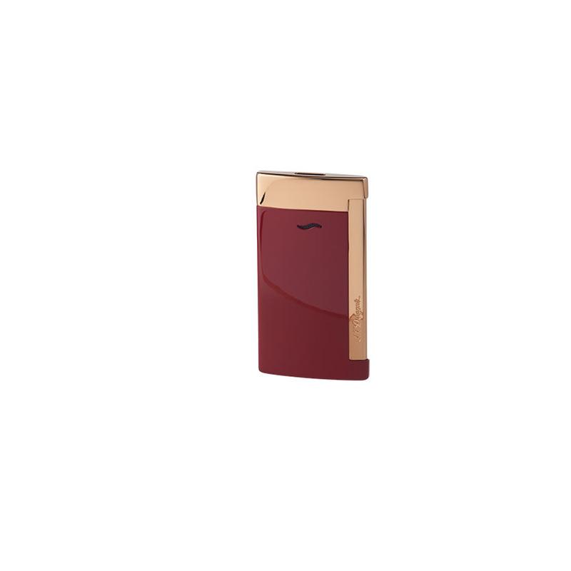 S.T. Dupont Slim 7 Red/Gold Torch