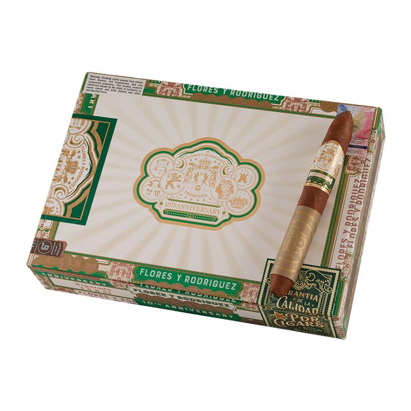 PDR Flores y Rodriguez 10th Anniversary PDR Flores Y Rodriguez 10th Anniversary Figurado Cigars at Cigar Smoke Shop