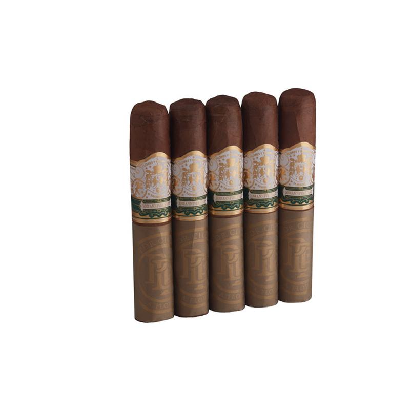 PDR Flores y Rodriguez 10th Anniversary FYR 10th Anniversary Wide Churchill 5 Pack Cigars at Cigar Smoke Shop