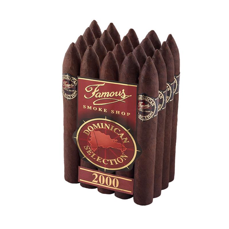 Famous Dominican Selection 2000 Famous Dominican 2000 Torpedo Maduro Cigars at Cigar Smoke Shop