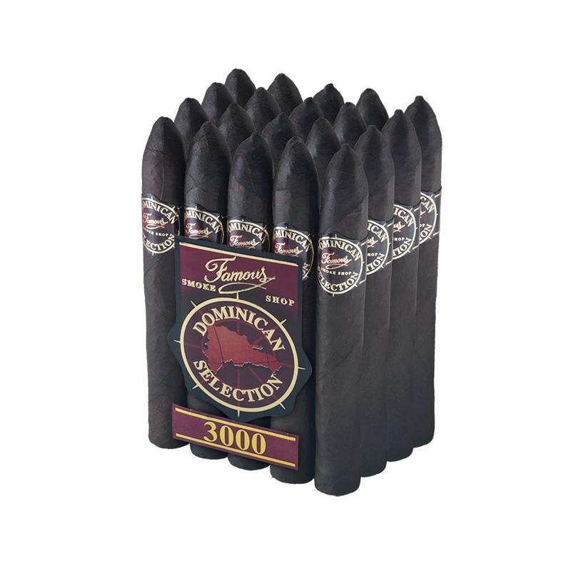 Famous Dominican Selection 3000 Famous Dominican 3000 Belicoso Maduro