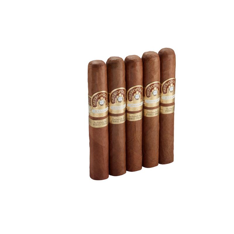 Ferio Tego Metropolitan Habano Robusto 5 pk Cigars at Cigar Smoke Shop