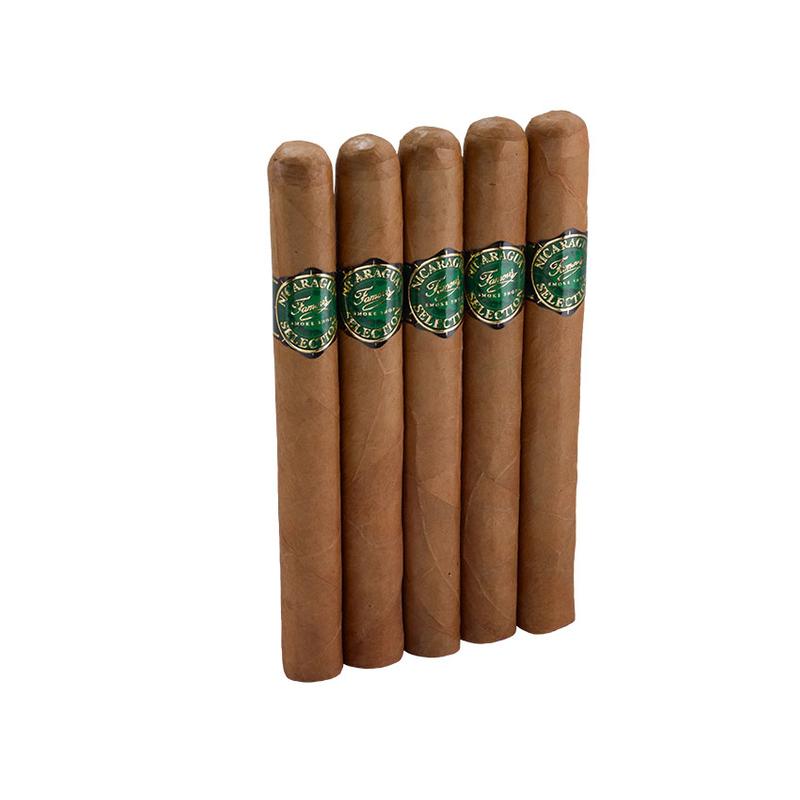 Famous Nicaraguan Selection 2000 Churchill 5 Pack Cigars at Cigar Smoke Shop