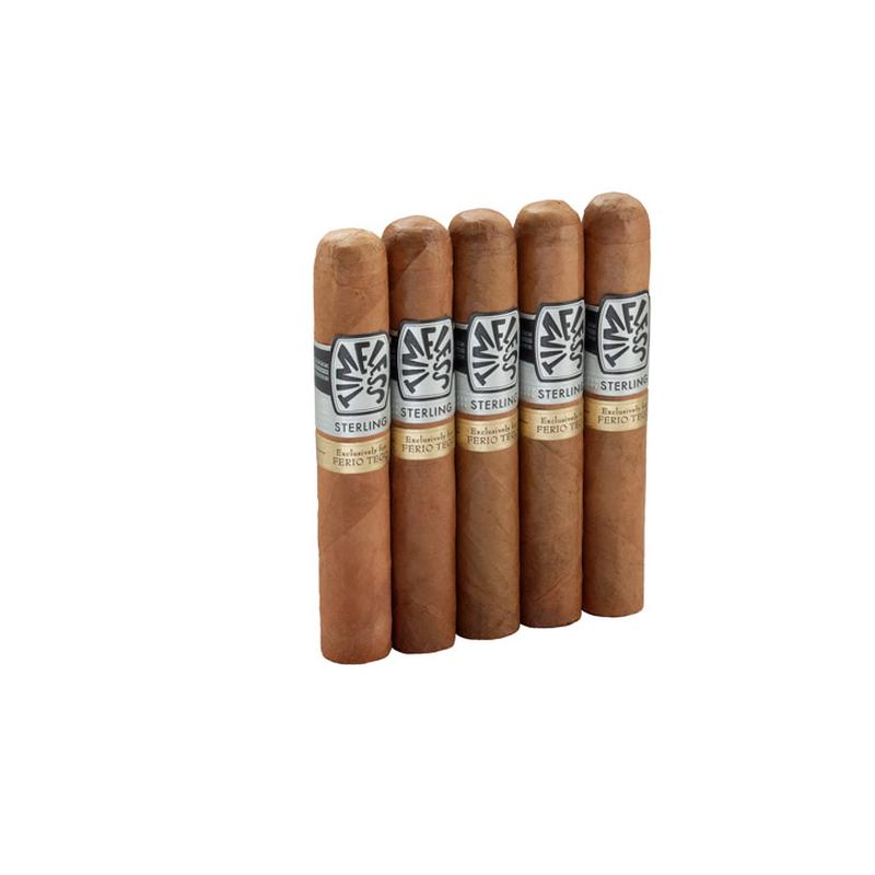 Ferio Tego Timeless Sterling Timeless Sterling Robusto 5 Pk Cigars at Cigar Smoke Shop