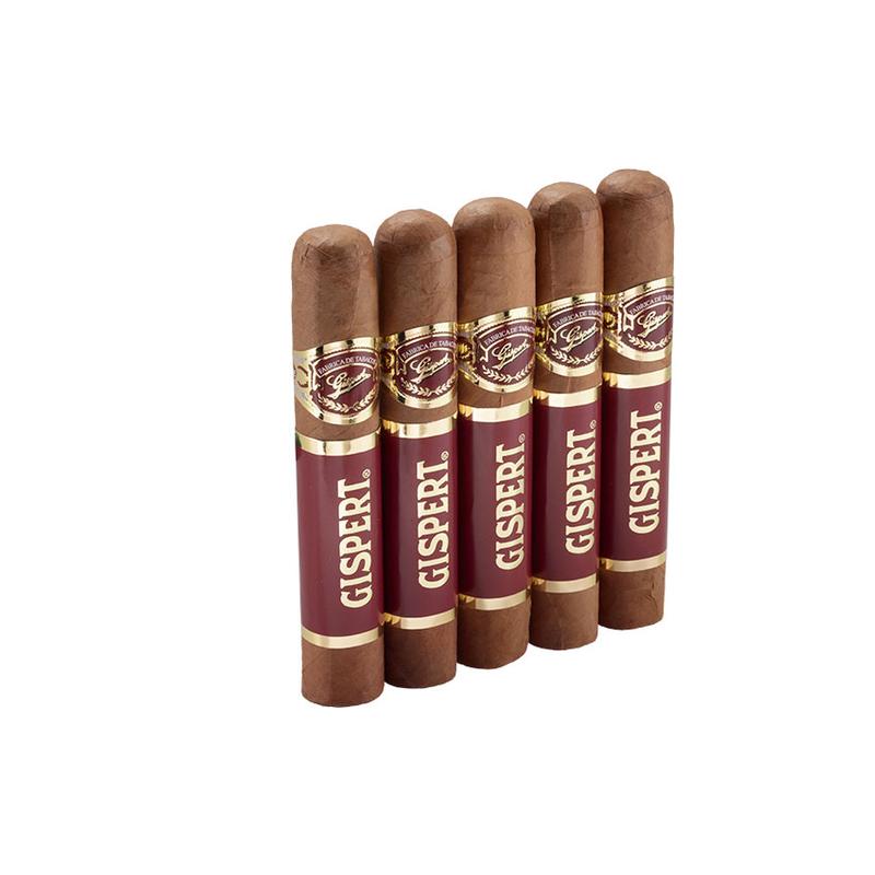 Gispert Robusto 5 Pack Cigars at Cigar Smoke Shop