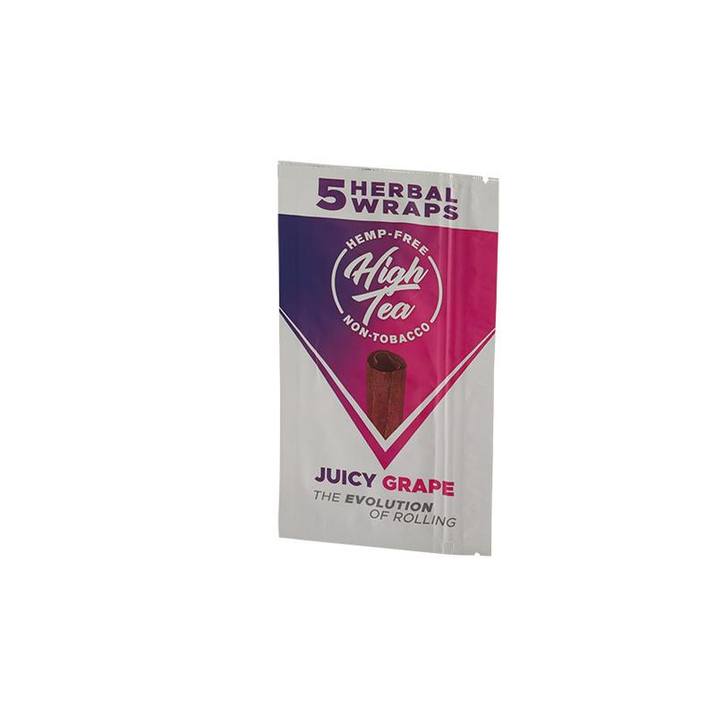 High Tea Herbal Wraps High Tea Wrap Juicy Grape (5) Cigars at Cigar Smoke Shop