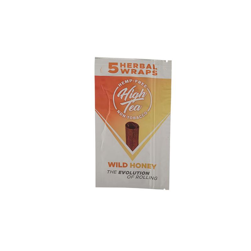 High Tea Herbal Wraps High Tea Wrap Wild Honey (5) Cigars at Cigar Smoke Shop