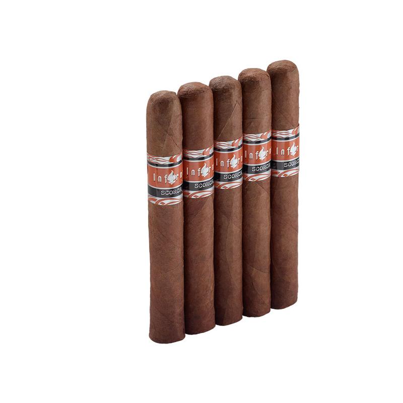 Inferno Scorch Toro 5 Pack Cigars at Cigar Smoke Shop