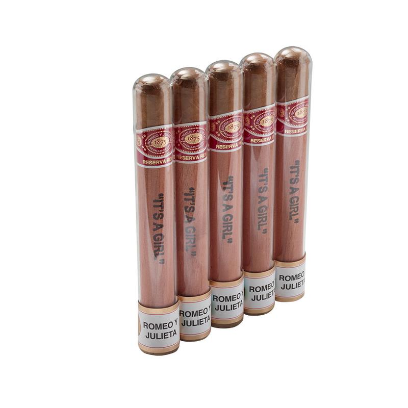 Romeo y Julieta New Baby Reserva Real Its a Girl 5 Pack