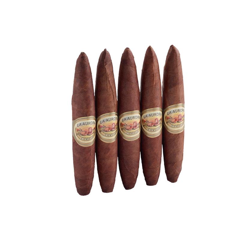 La Aurora Preferidos Gold Dominican Corojo #1 5 Pack Cigars at Cigar Smoke Shop