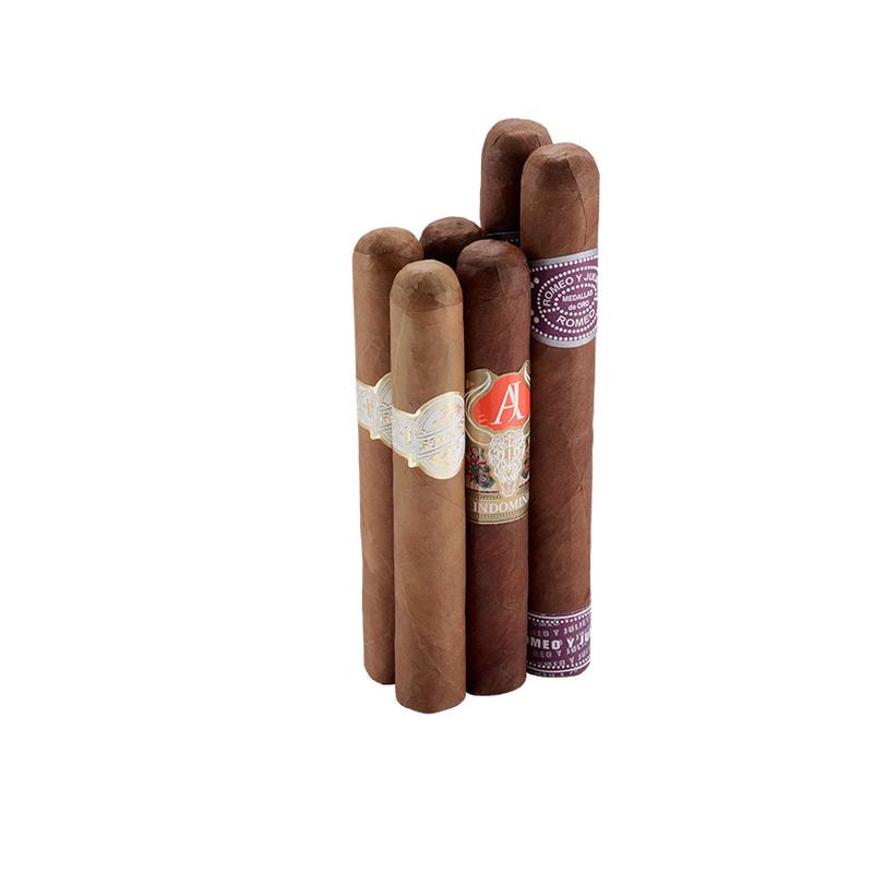 Liquidation Samplers Best Sellers 6 Pack No. 2 (3x2) Cigars at Cigar Smoke Shop