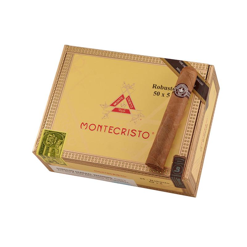Montecristo Yellow Robusto Cigars at Cigar Smoke Shop