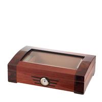 Orleans Art Deco Beveled Glass Top Humidor