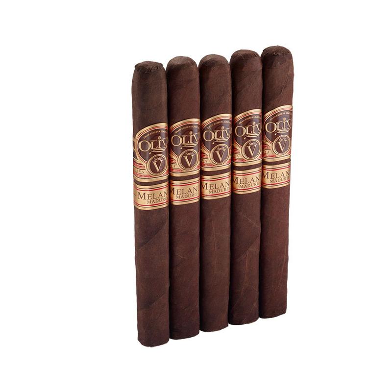 Oliva Serie V Melanio Churchill 5 Pack Cigars at Cigar Smoke Shop