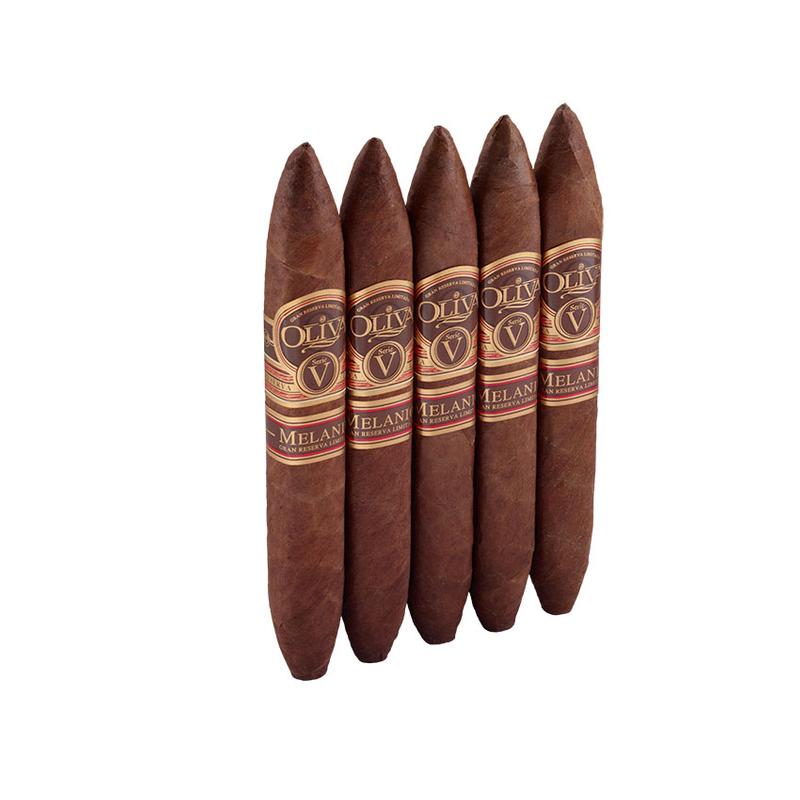 Oliva Serie V Melanio Figurado 5 Pack Cigars at Cigar Smoke Shop