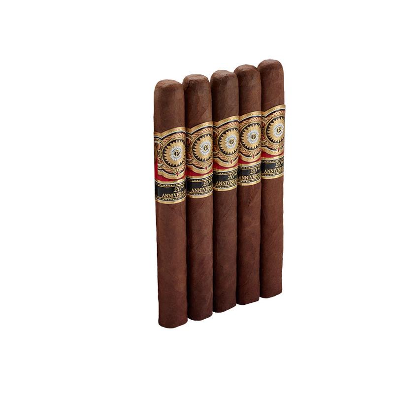 Perdomo 20th Anniversary Sun Grown Corona Grande 5 Pack Cigars at Cigar Smoke Shop