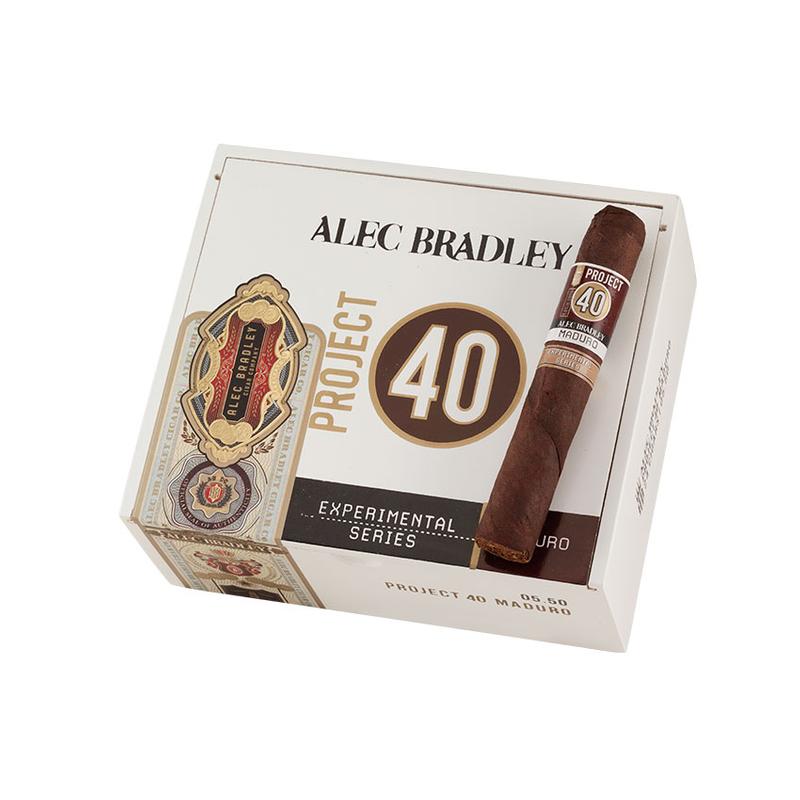 Alec Bradley Project 40 Maduro Robusto Cigars at Cigar Smoke Shop