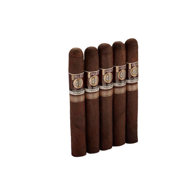 Alec Bradley Project 40 Maduro Toro 5 Pack Cigars at Cigar Smoke Shop