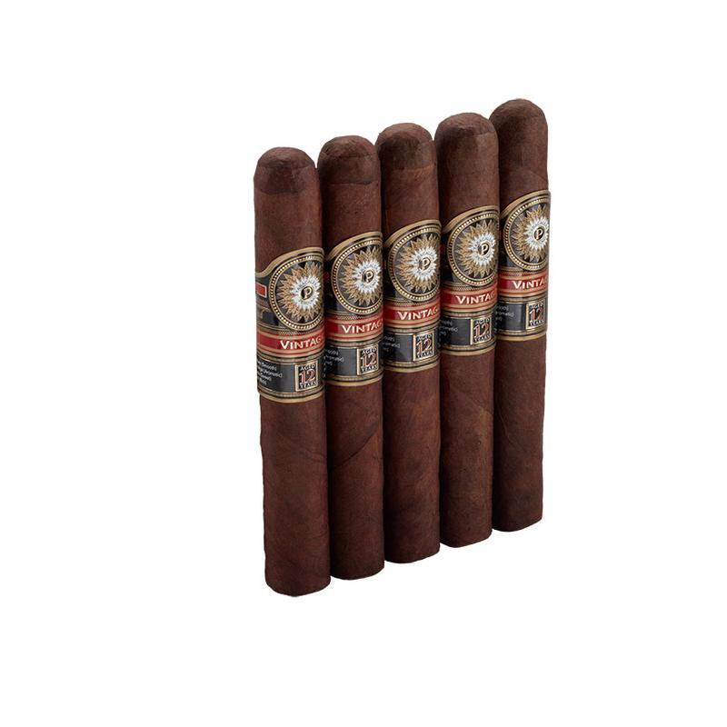 Perdomo Double Aged Maduro Gordo Extra 5 Pack Cigars at Cigar Smoke Shop