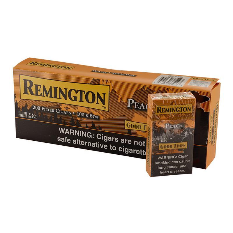 Remington Filter Cigars Remington Peach 10/20 Cigars at Cigar Smoke Shop