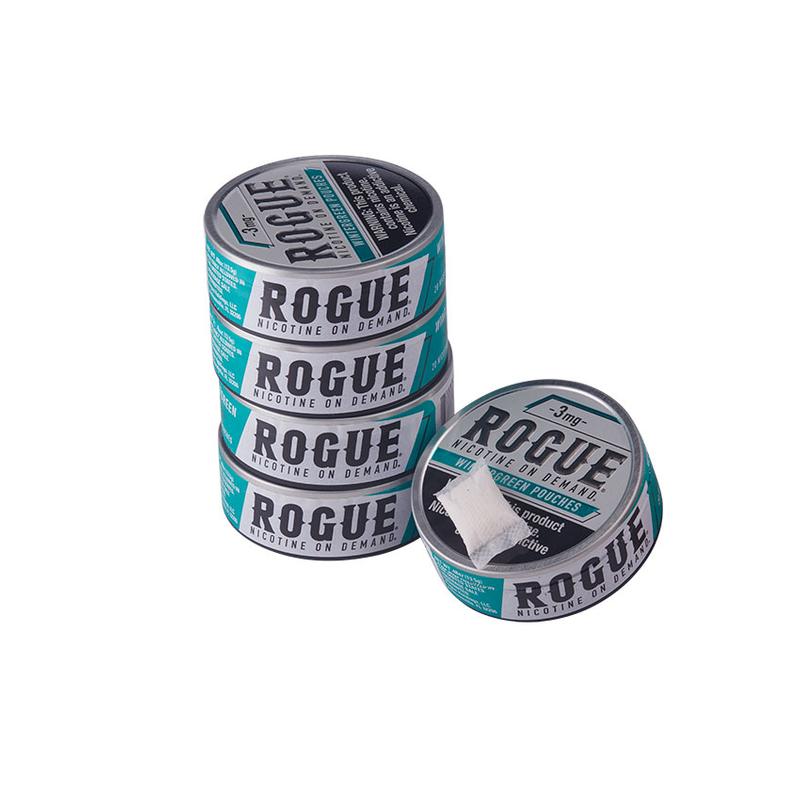 Rogue Nicotine Pouches Rogue Nictoine Wintergreen 3mg