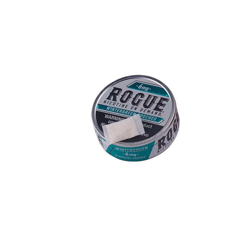 Rogue Nicotine Pouches Rogue Wintergreen 6mg 5 Cans