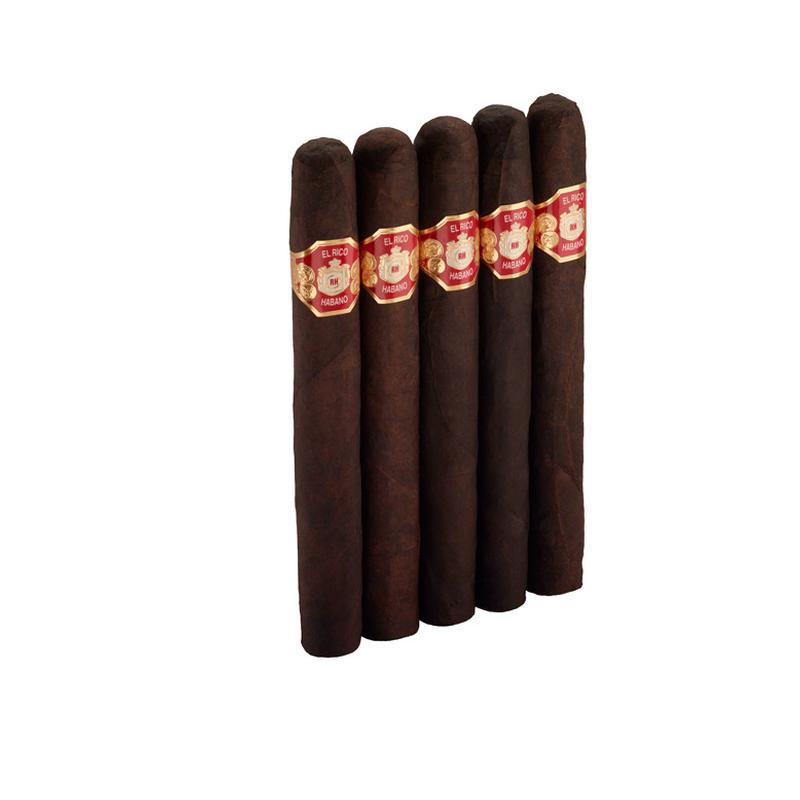 El Rico Habano Gran Habanero Deluxe 5 Pack Cigars at Cigar Smoke Shop