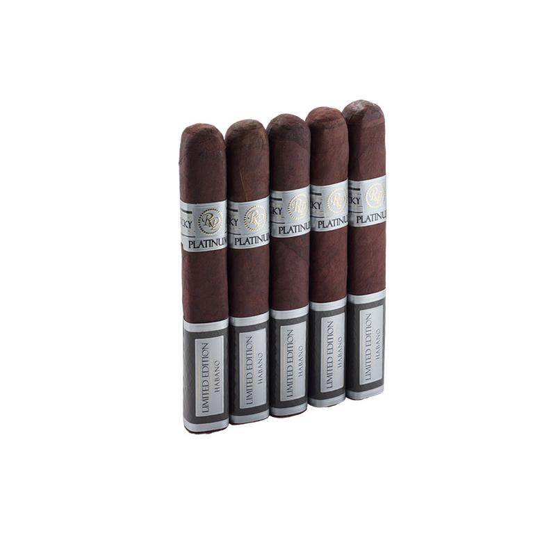 Rocky Patel Platinum Limited Edition Habano RP Platinum LE Robusto 5 Pack Cigars at Cigar Smoke Shop