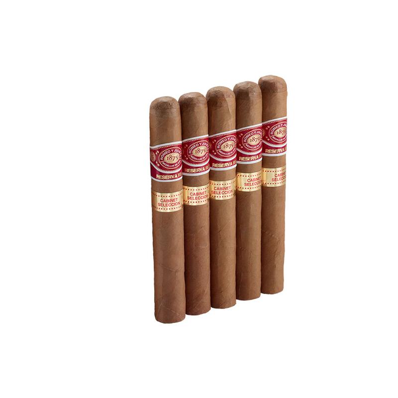 Romeo y Julieta Reserva Real Cabinet Seleccion Toro 5pk Cigars at Cigar Smoke Shop