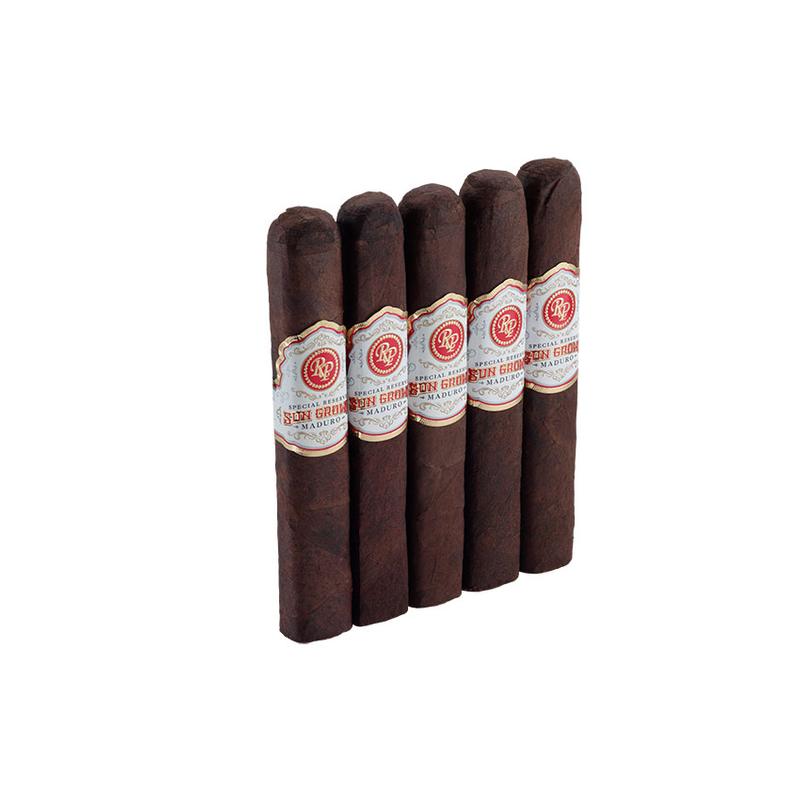 Rocky Patel Sun Grown Maduro Robusto 5PK Cigars at Cigar Smoke Shop