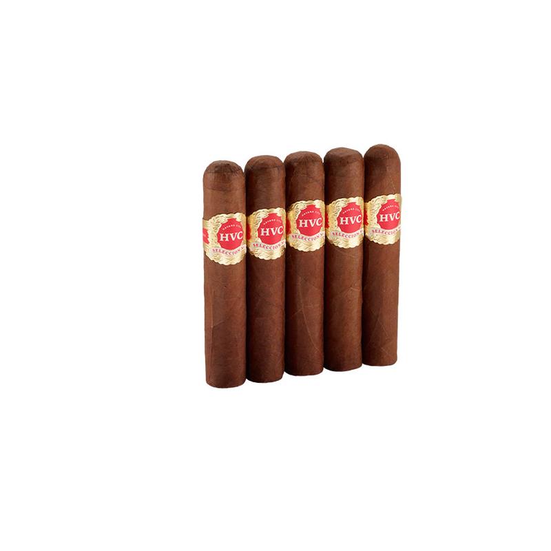 HVC Seleccion No.1 Natural Short Robusto 5 Pack Cigars at Cigar Smoke Shop