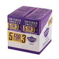 Swisher Sweets Cigarillos 5 for 3 Grape 20/5