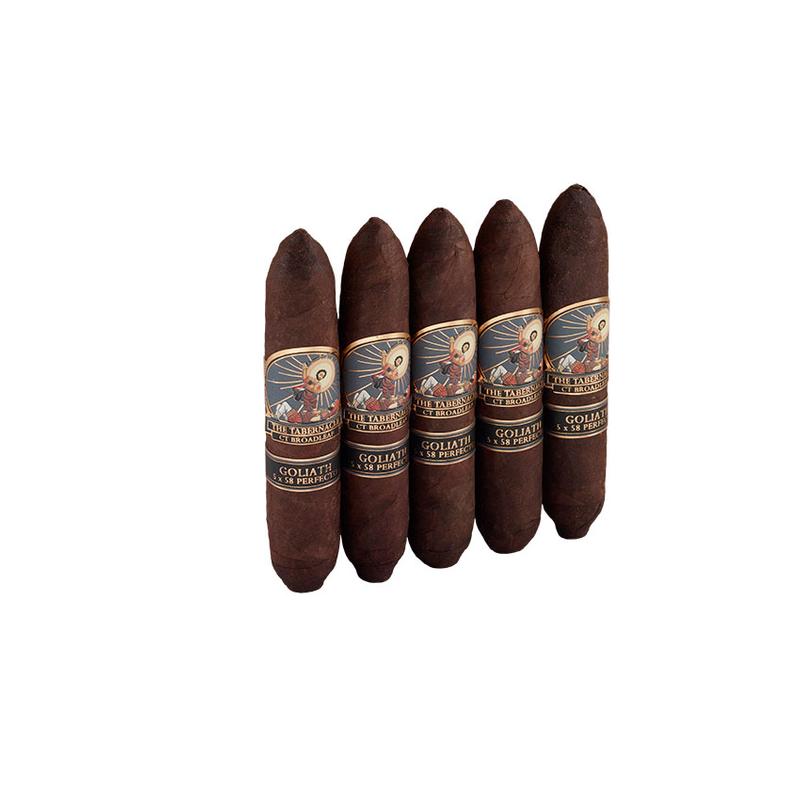 The Tabernacle Goliath Perfecto 5PK Cigars at Cigar Smoke Shop