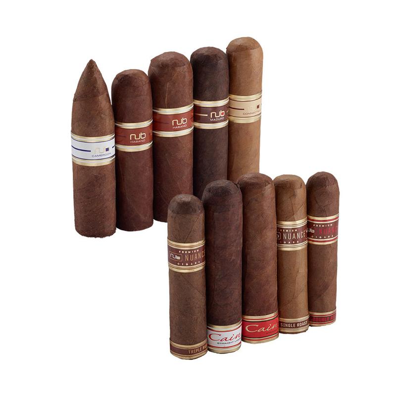 Top Rated Pairings 90+ Nub Rated Variety Sampler Cigars at Cigar Smoke Shop