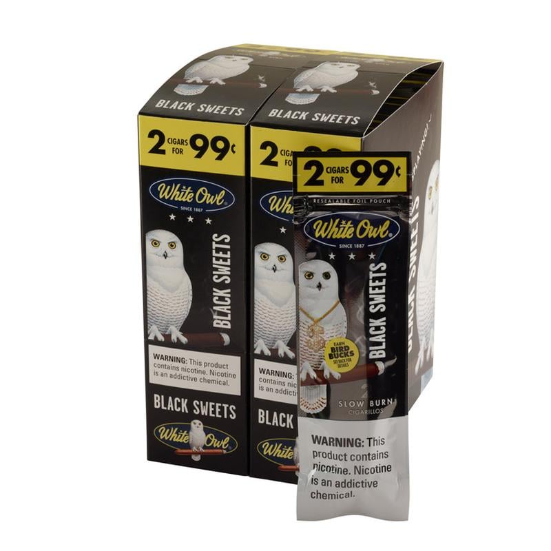 White Owl 2 for 99c White Owl Black Sweets 30/2