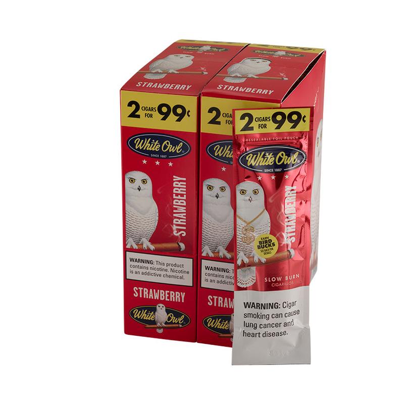 White Owl 2 for 99c White Owl Strawberry 30/2